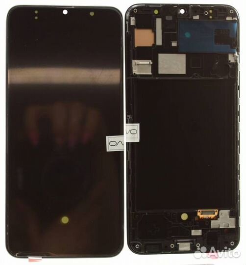 Дисплей для Samsung A30s (A307F) в рамке oled (Ful