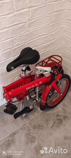 Складной велосипед shulz hopper 3