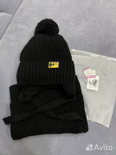 Зимний комплект шапка и шарф