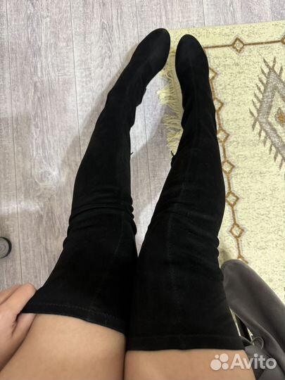 Сапоги ботфорты