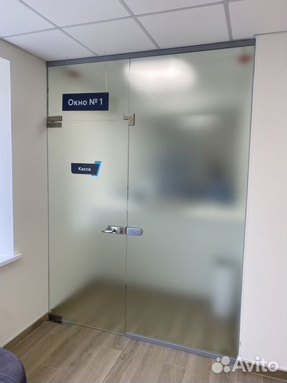 Офисные перегородки из стекла. Стеклянные перегоро