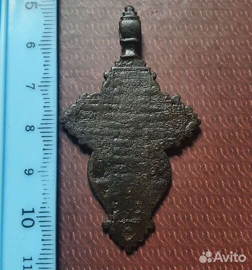 Крестик 18 -19 век литьё