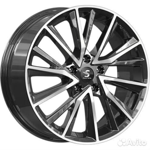 Диски K&K кр010 7.5x18 5*114.3 ET40 DIA66.1 Алмаз черный Литой