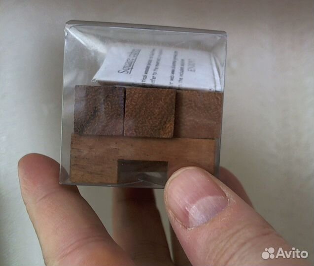 Головоломка деревянная 6 элементов