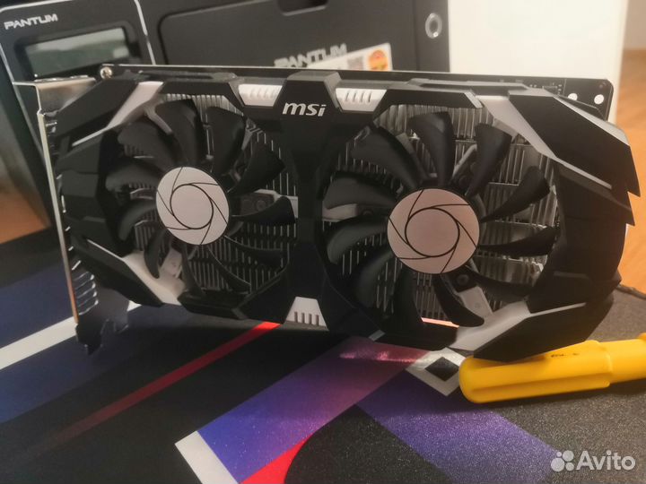 Видеокарта gtx 1050 ti msi
