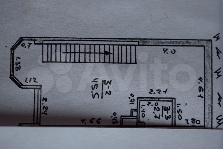 1-к. квартира, 57,3 м², 3/7 эт.