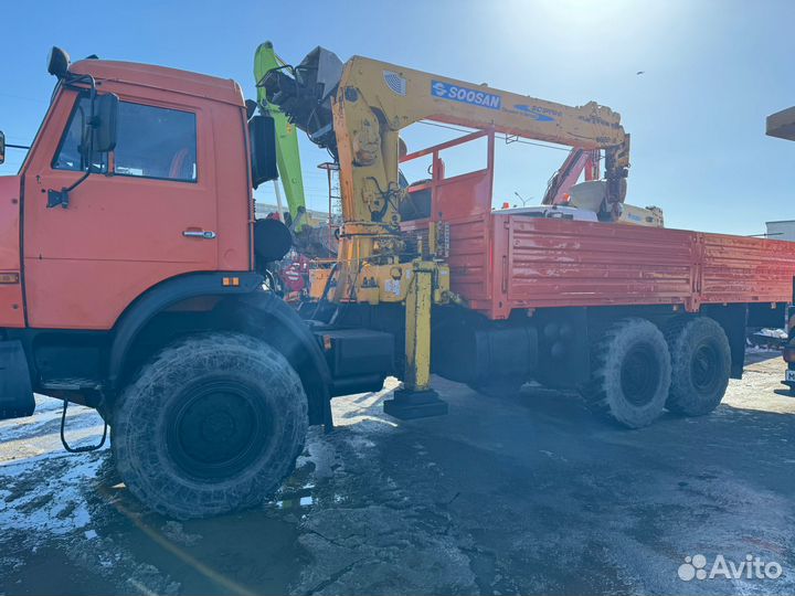 КАМАЗ 43118 с КМУ, 2012