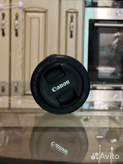 Объектив canon 50mm 1 8 stm ef