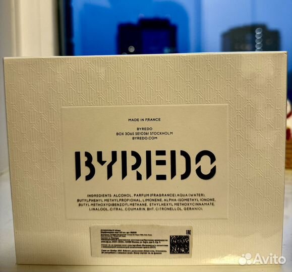 Byredo bal d afrique духи 100ml