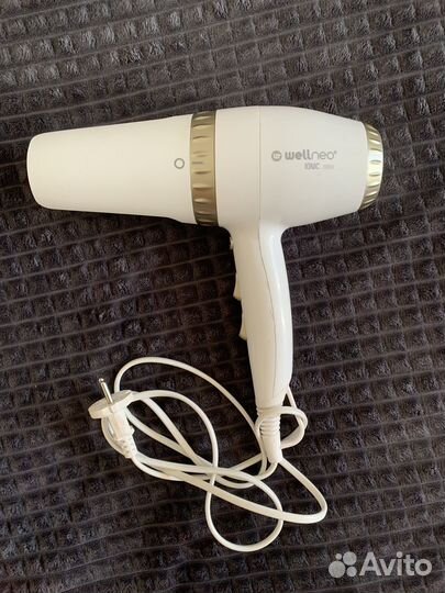 Фен-выпрямитель Wellneo 2 в 1, 2000 вт