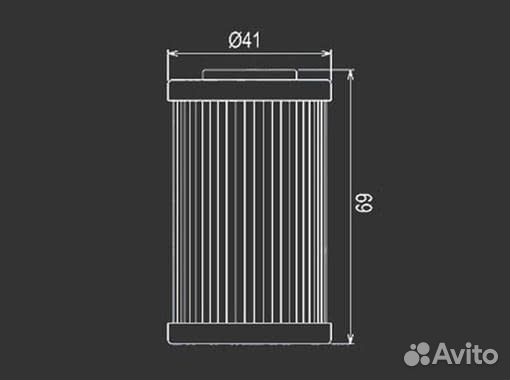 Масляный фильтр HI FLO HF155