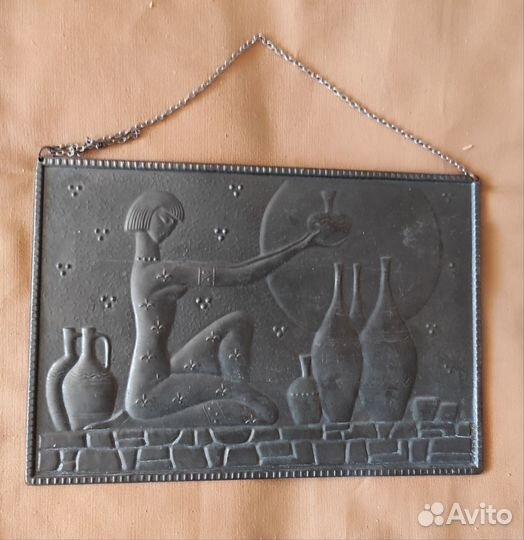 Чеканка, статуэтки, лапти, хохлома, матрешки СССР