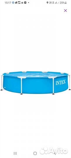 Каркасный бассейн intex 24424451