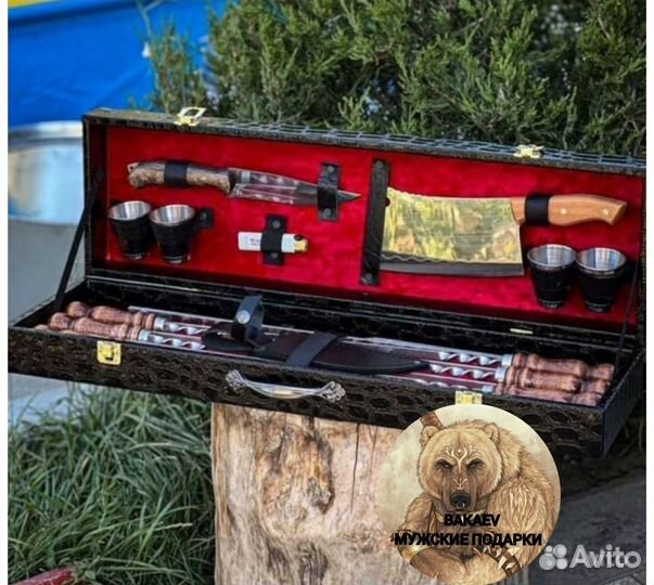 Шашлычный набор подарочный набор
