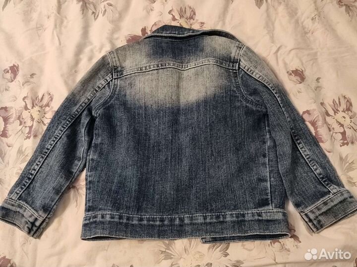 Джинсовая куртка для девочки