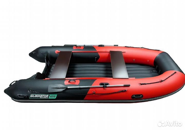 Надувная лодка gladiator E450S