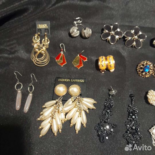 Винтажные серьги СССР