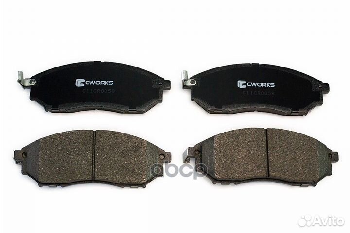 Тормозные колодки передние, Low Metallic C11CR0