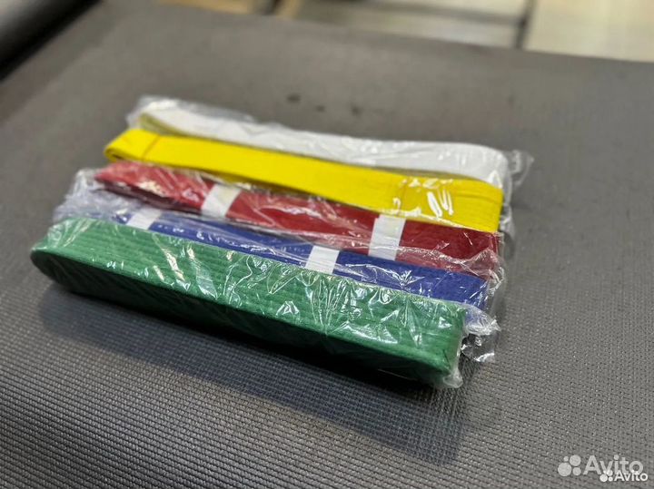 Пояса для единоборств в ассортименте