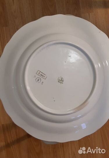 Блюдо фаянс
