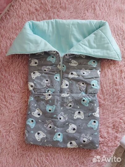 Конверт одеяло на выписку