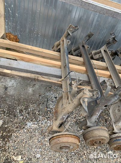 Задняя балка в сборе Renault symbol Clio