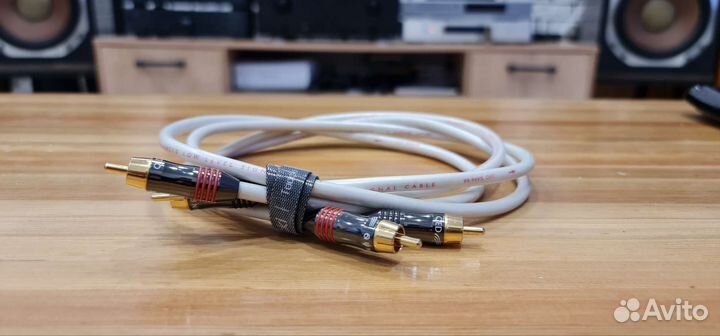 Qed qunex 2 RCA кабель 2 по 1 метру