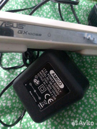 Модем Zyxel Asus и пару сплитеров