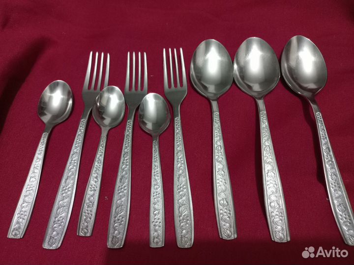 Новые ложки и вилки нержавейка СССР
