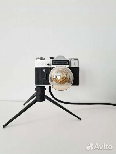 Сенсорный Настольный светильник лампа из фотоаппар