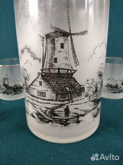 Набор для виски/коньяка Мельница