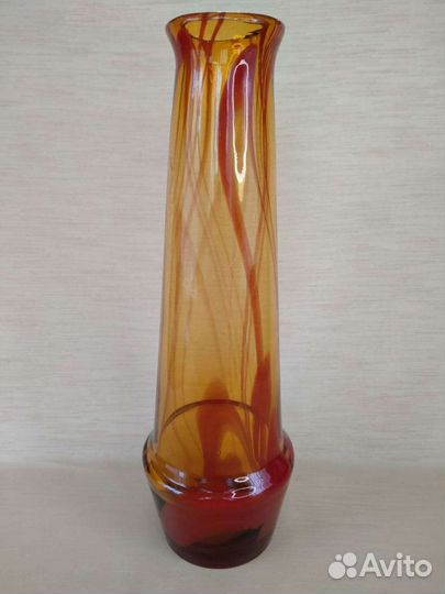 Ваза цветное стекло
