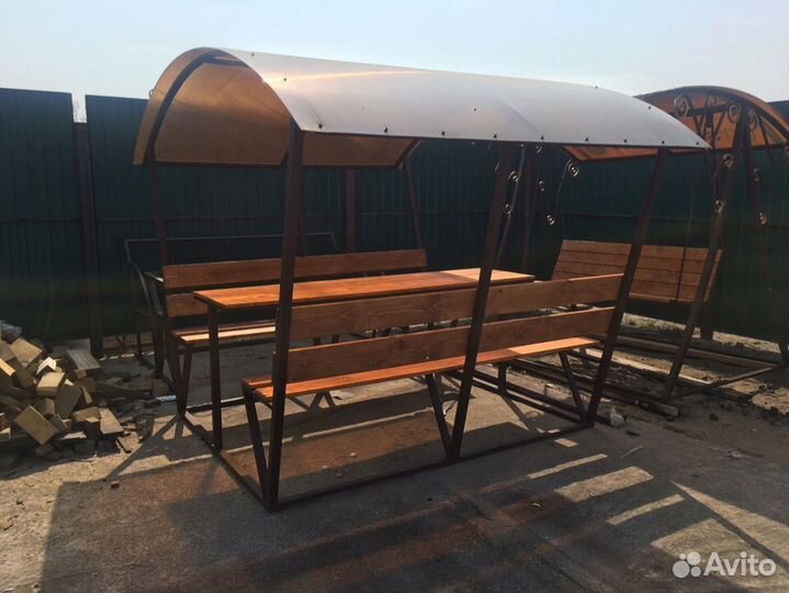 Беседка кованная