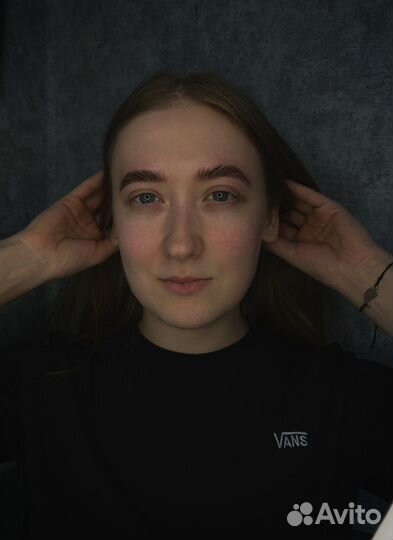 Окрашивание бровей