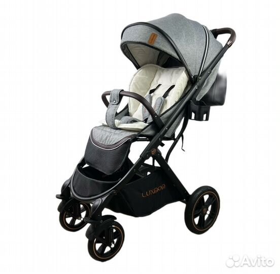 Коляска прогулочная luxmom 609 (2023г)