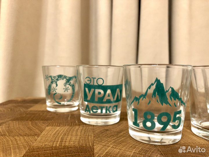 Стопки для водки, бокалы для коньяка