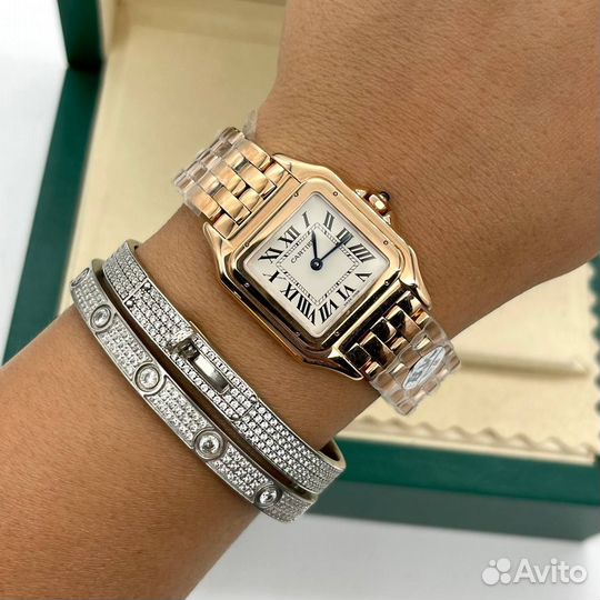 Часы Cartier Panthere 27mm Rose