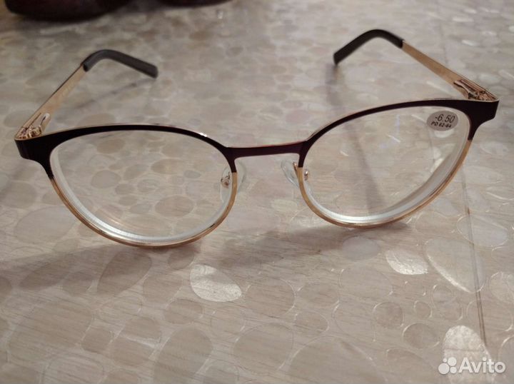 Очки для зрения женские -6.5