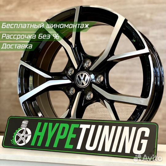 Новые диски VW GTI R17 5x112 на Volkswagen / Audi