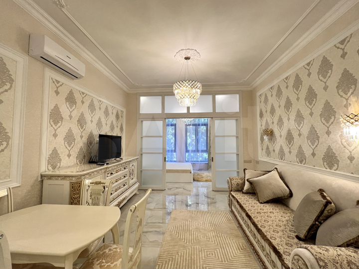 2-к. апартаменты, 50 м², 1/8 эт.