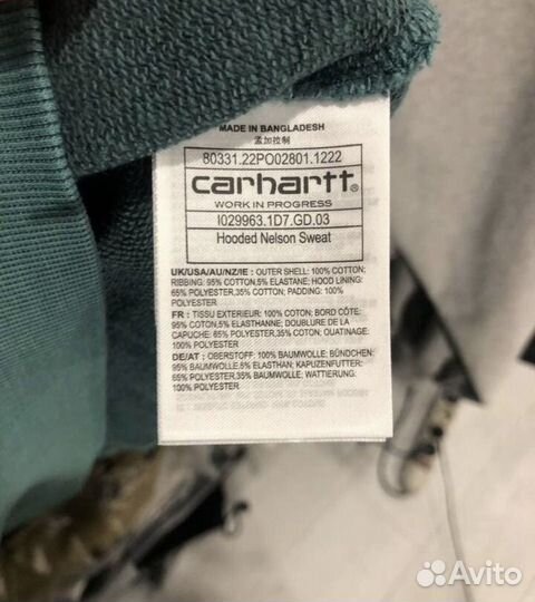 Худи carhartt wip nelson оригинал