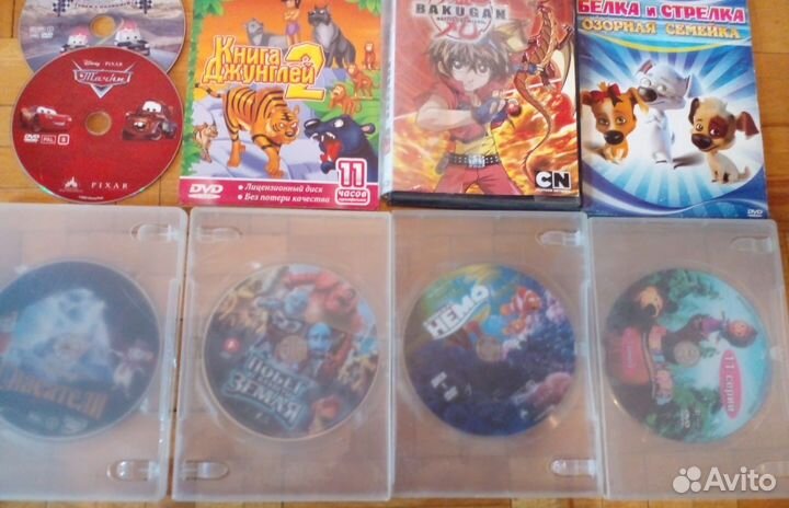 Dvd диски мультфильмы