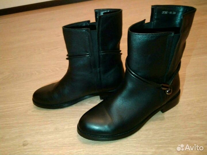 Кожаные полусапоги новые Step By Step, р-р 39