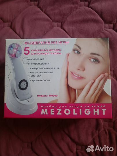 Массажер для лица Gezatone Mezolight