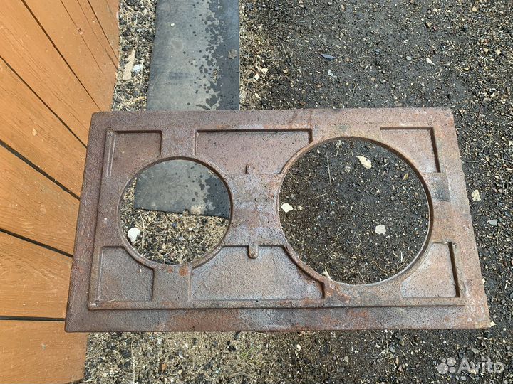Плита чугунная для печи