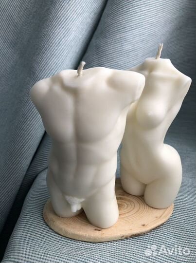 Свеча тело мужское, женское