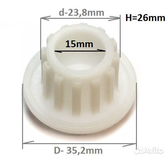 Втулка шнека для мясорубки