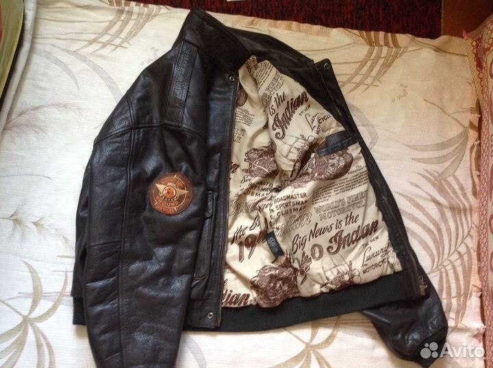 Пилот бомбер мотокуртка Clyde by Cubus