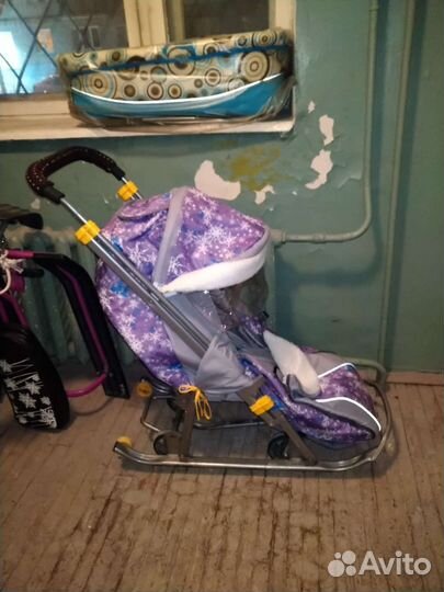 Санки коляска