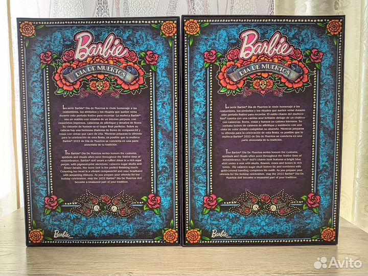 Ken и Barbie dia de muertos 2022